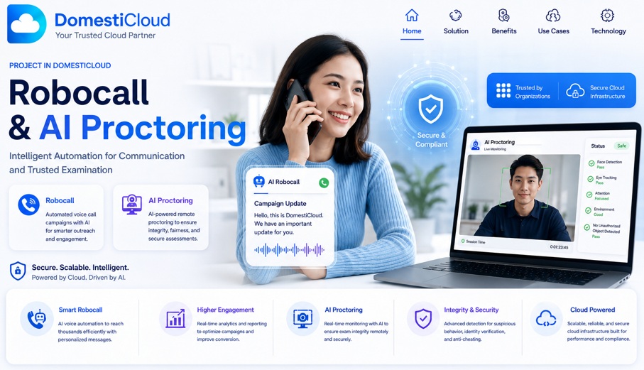 Robocall & Proctoring AI
